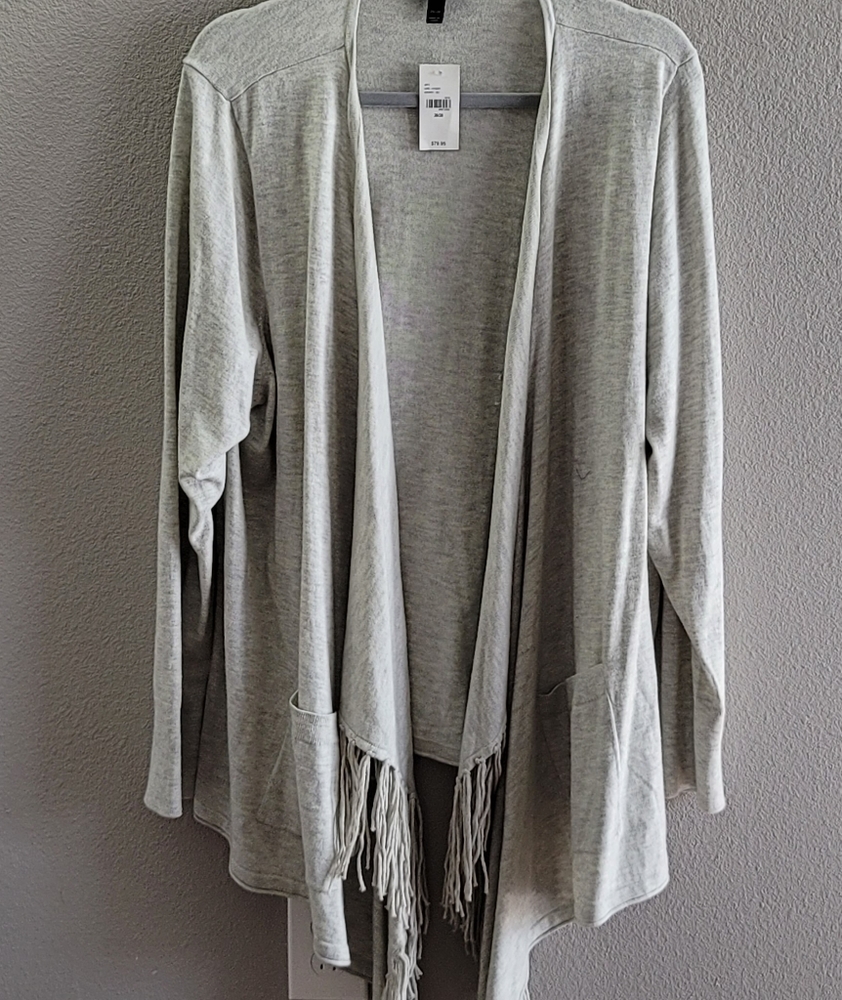 Fringe cardigan